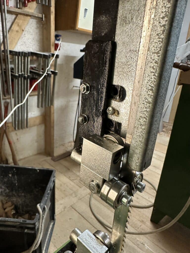 Elektra Beckum BAS 450 DBR Sägeblattführung oben