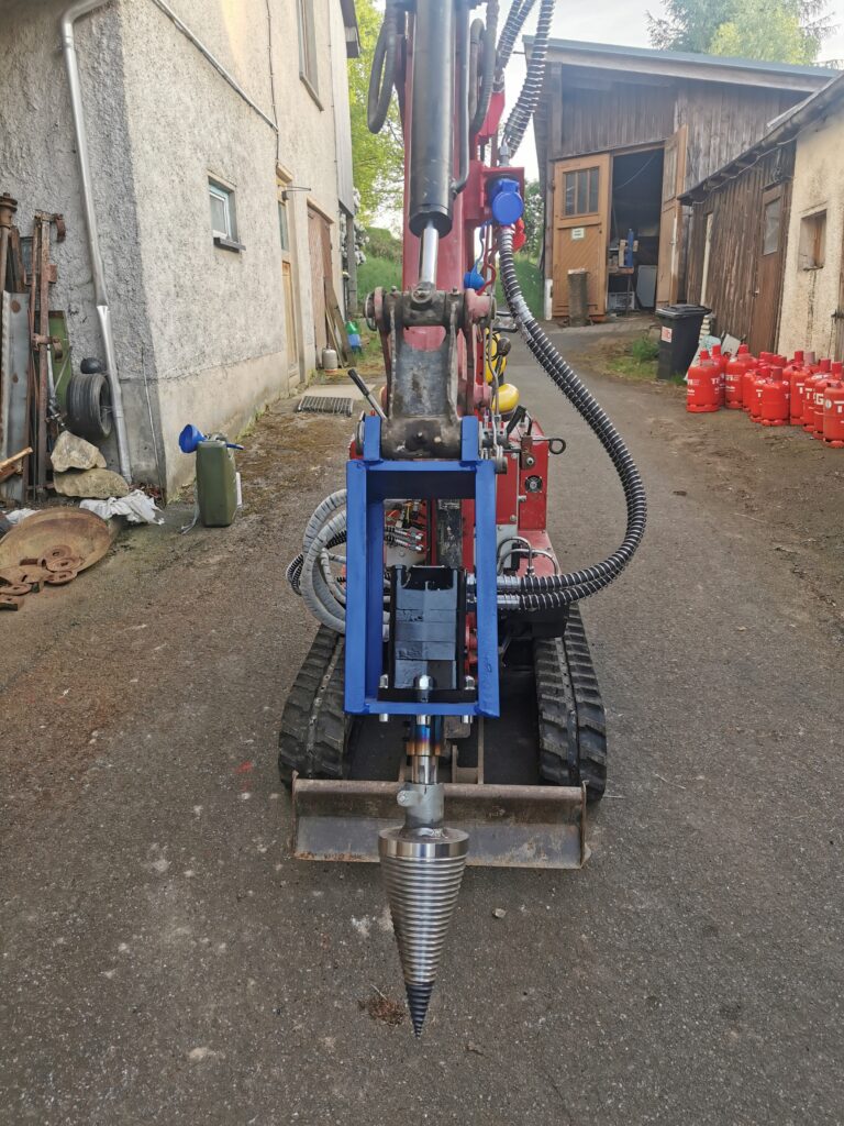 120 mm Drillkegel für Minibagger